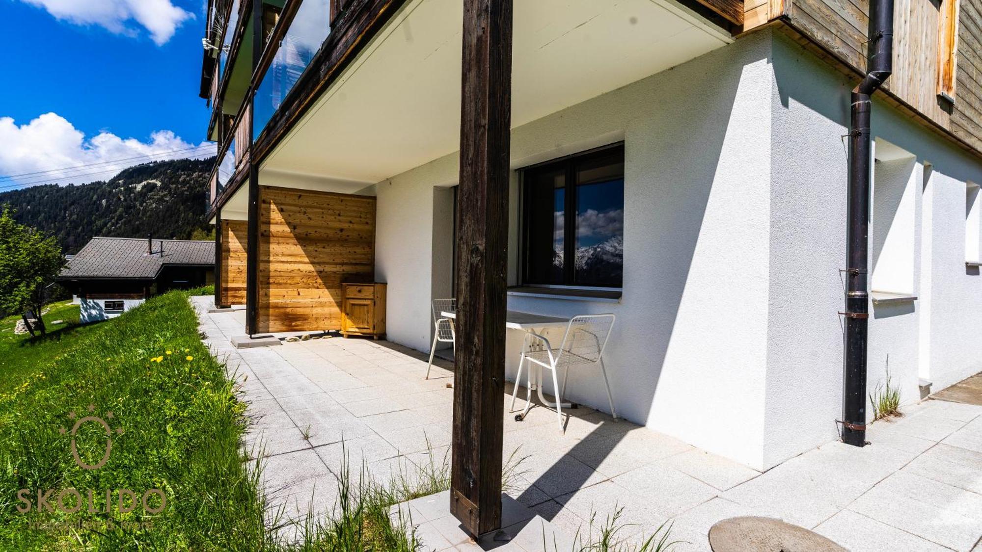 Haus Caroline, Riederalp Mitte Apartment Ngoại thất bức ảnh
